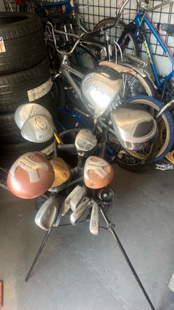 Golf Stand Bag and misc. Clubs