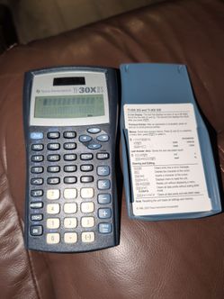 Ti-30xiis scientific calculator