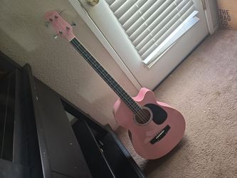 Acoustic bass guitar