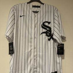 Nike White Sox Baseball Jersey Size Large Men New 