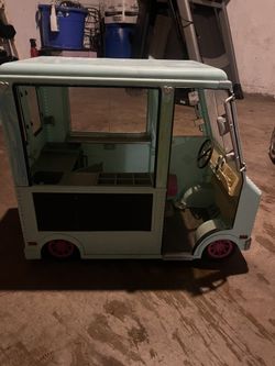 Our Generation dolls ice cream truck