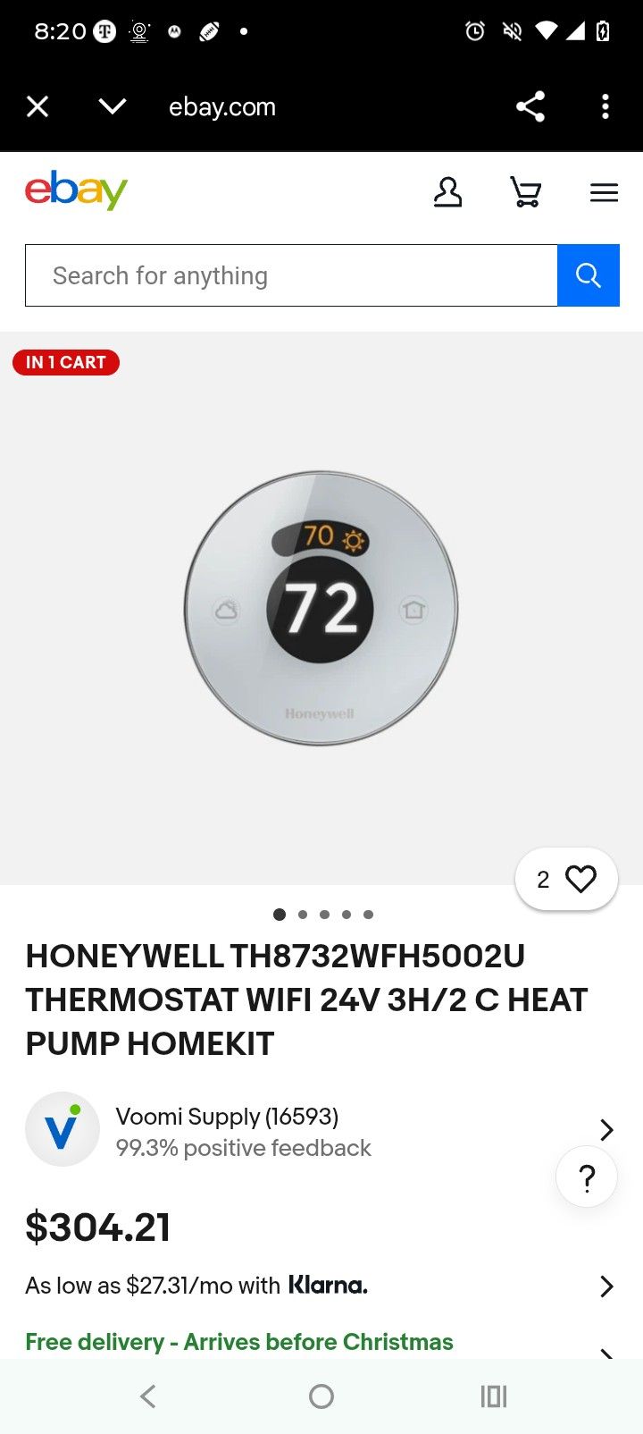 Wifi Thermostat