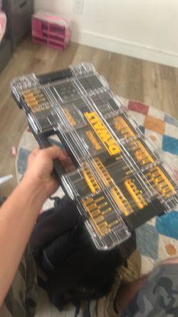 DEWALT Socket Set with Organizer Case