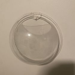 Outgeek Wall Fish Bubble Wall Hanging Bowl Clear Acrylic Vase Flower Plant Pot Aquarium 9in (0.5-Gallon)