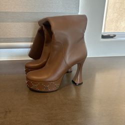 Gucci Leather Knee Boots Size 8.5 (39.5)
