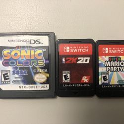 Nintendo games