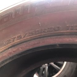 Tired 275/50 R20