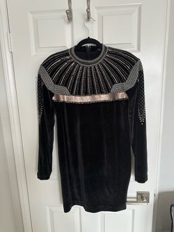 Black Embellished Dress