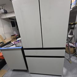 Refrigerator And Dishwasher Samsung Bespoke