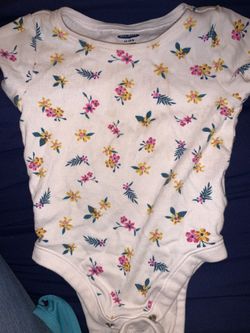 Old navy flower shirt