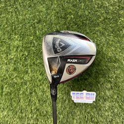 Callaway RAZR Fit Driver 9.5 Loft Aldila Regular Flex Original Grip LH