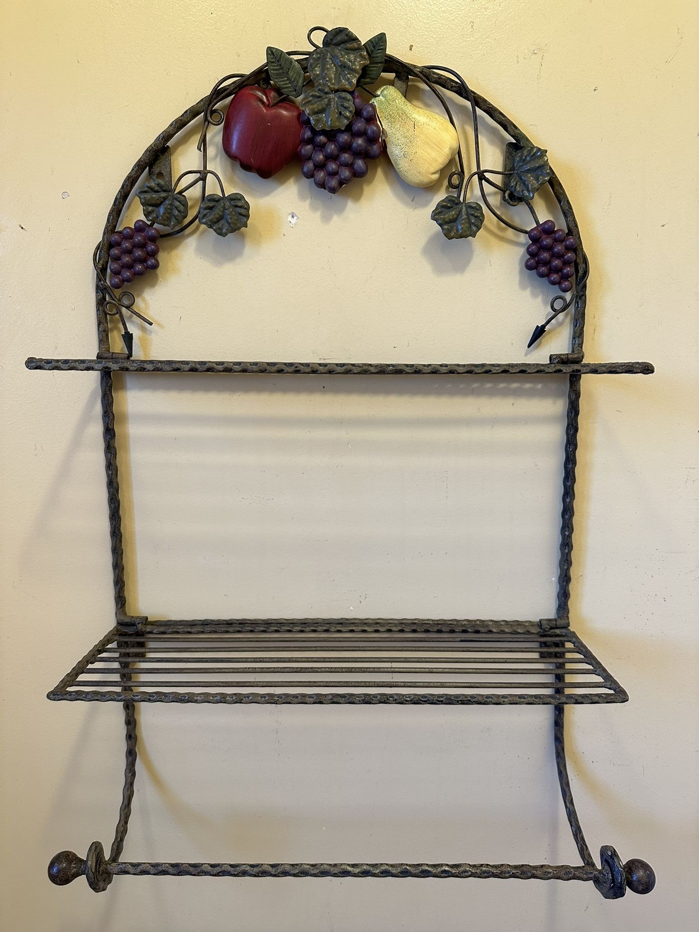 Decorative Rack w/fruits Designed