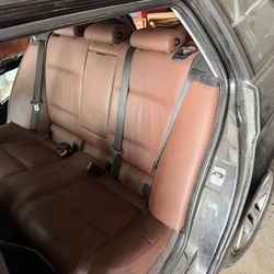 2006-2011 BMW E91 Touring Wagon Complete Brown Rear Seats With Headrests