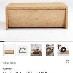 Crate And Barrel Coffee Table