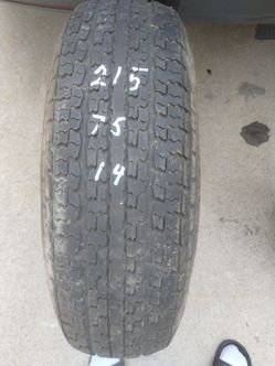 Trailer tire ST 215/75/14