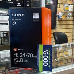 Sony FE 24-70mm F2.8 II