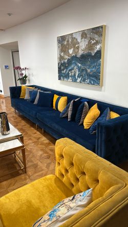 Amazing large custom made sofa set