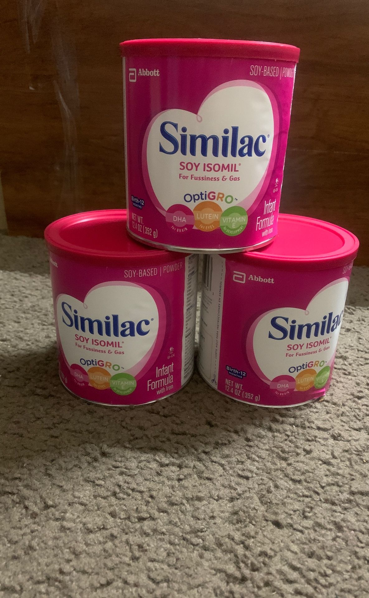 SIMILAC SOY ISOMIL $ 8 Each