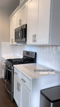 Tiles  Subway Backsplash, Remodel 