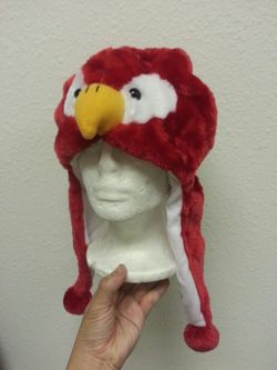 Angry bird plush beanie for adult and kids