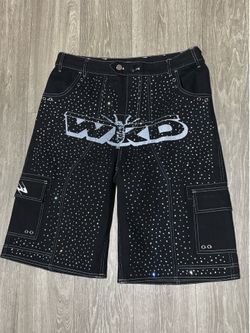 wicked brand - rhinestone denim