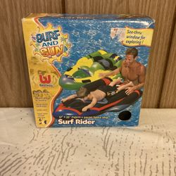 Bestway USA "Surf and Sun" Surf Rider space ship Inflatable Pool float Toy🤭🤙