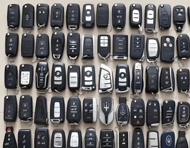 Car key Maserati key Toyota key fob Nissan key BMW key Mercedes Benz key Nissan key Dodge key Chevrolet key Volkswagen key Mazda key Ford key Kia key