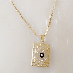 Collar  Y Dije De Ojo