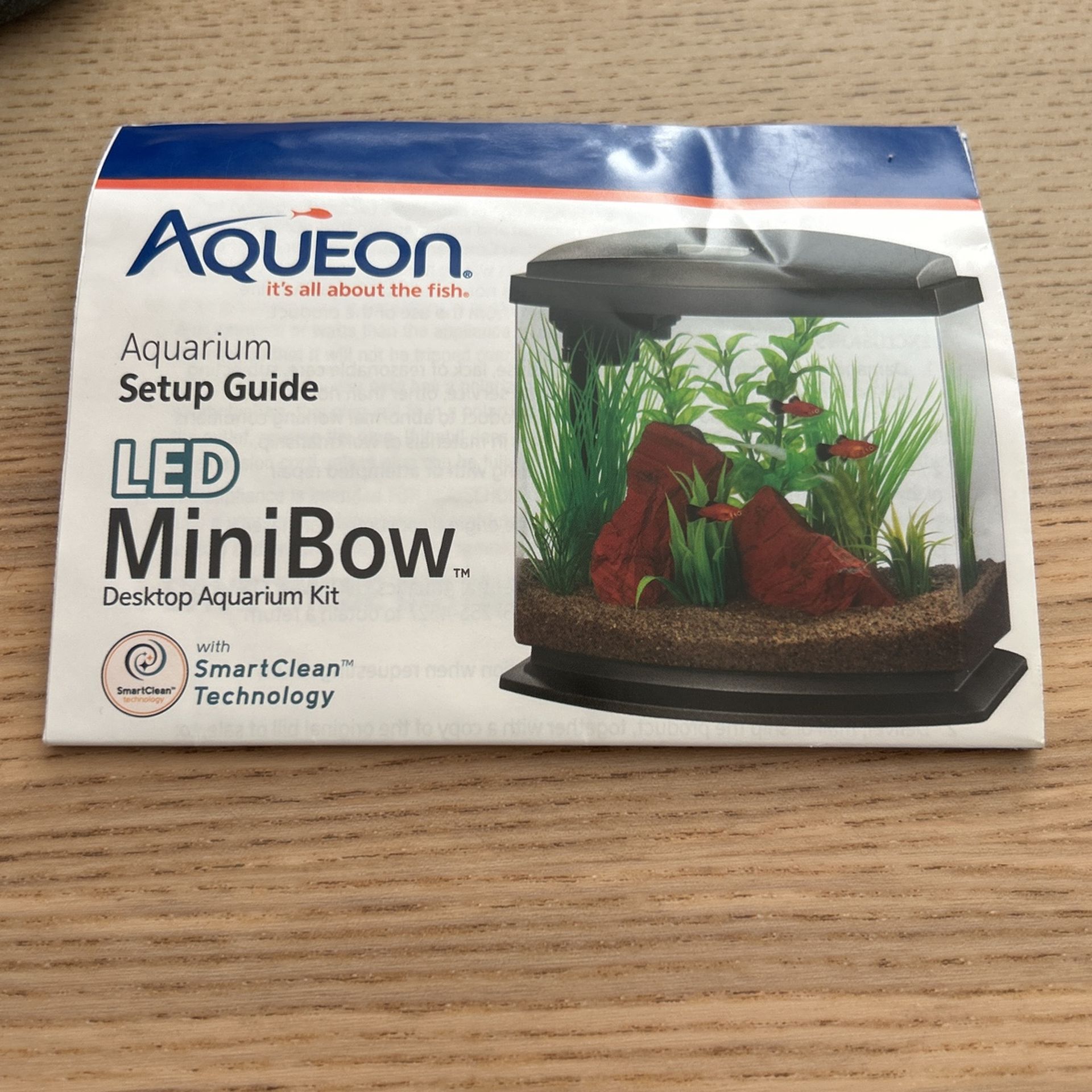 2-1/2 Gallon Desktop Aquarium Kit