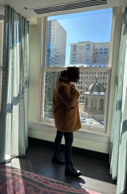 Ultra Soft Faux Fur Coat size M