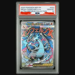 Mega Charizard X EX PSA10
