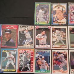 Cal Ripken Jr 15+Baseball Card Lot 