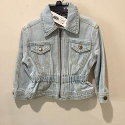 GB Girls Jeans/denim Jacket/cardigan /100% Cotton /size 3T/brand New
