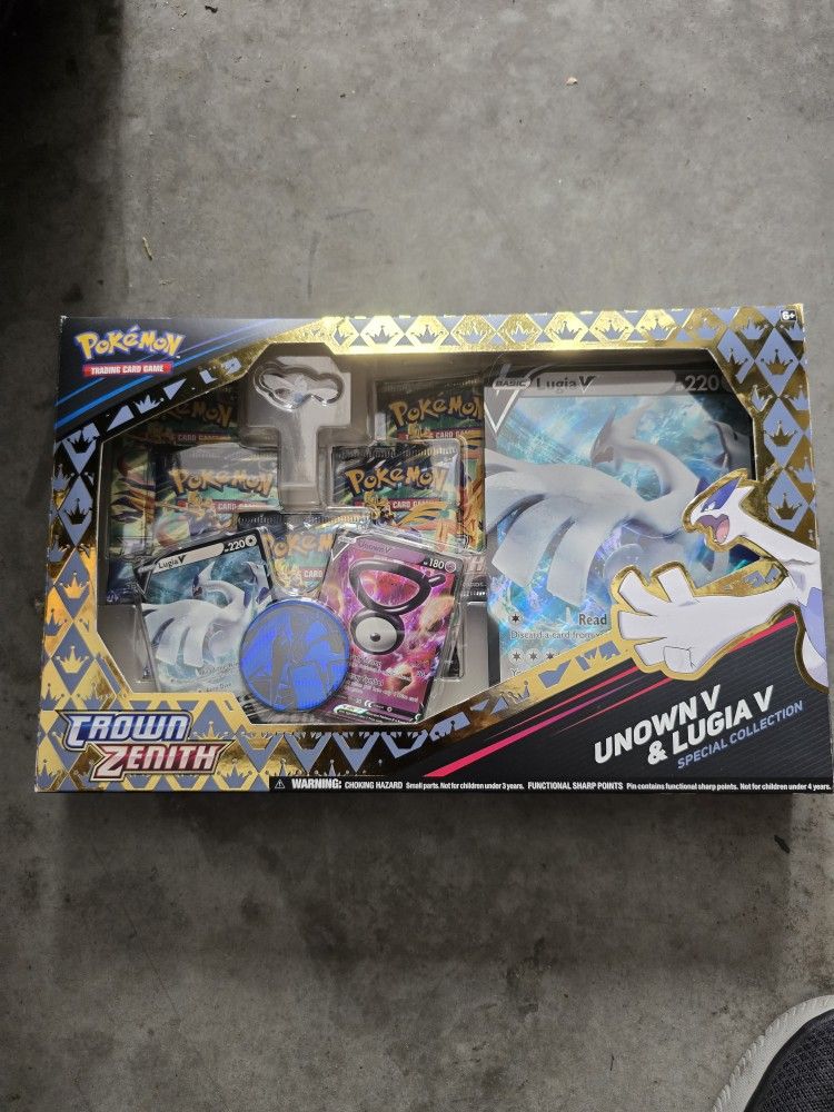 Lugia And Unknown Crown Zenith