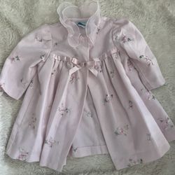 Vintage Easter Baby Girl Jacket/shawl 