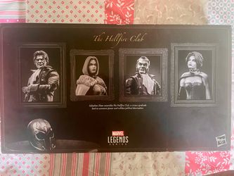 Marvel legends hellfire club set (box only)