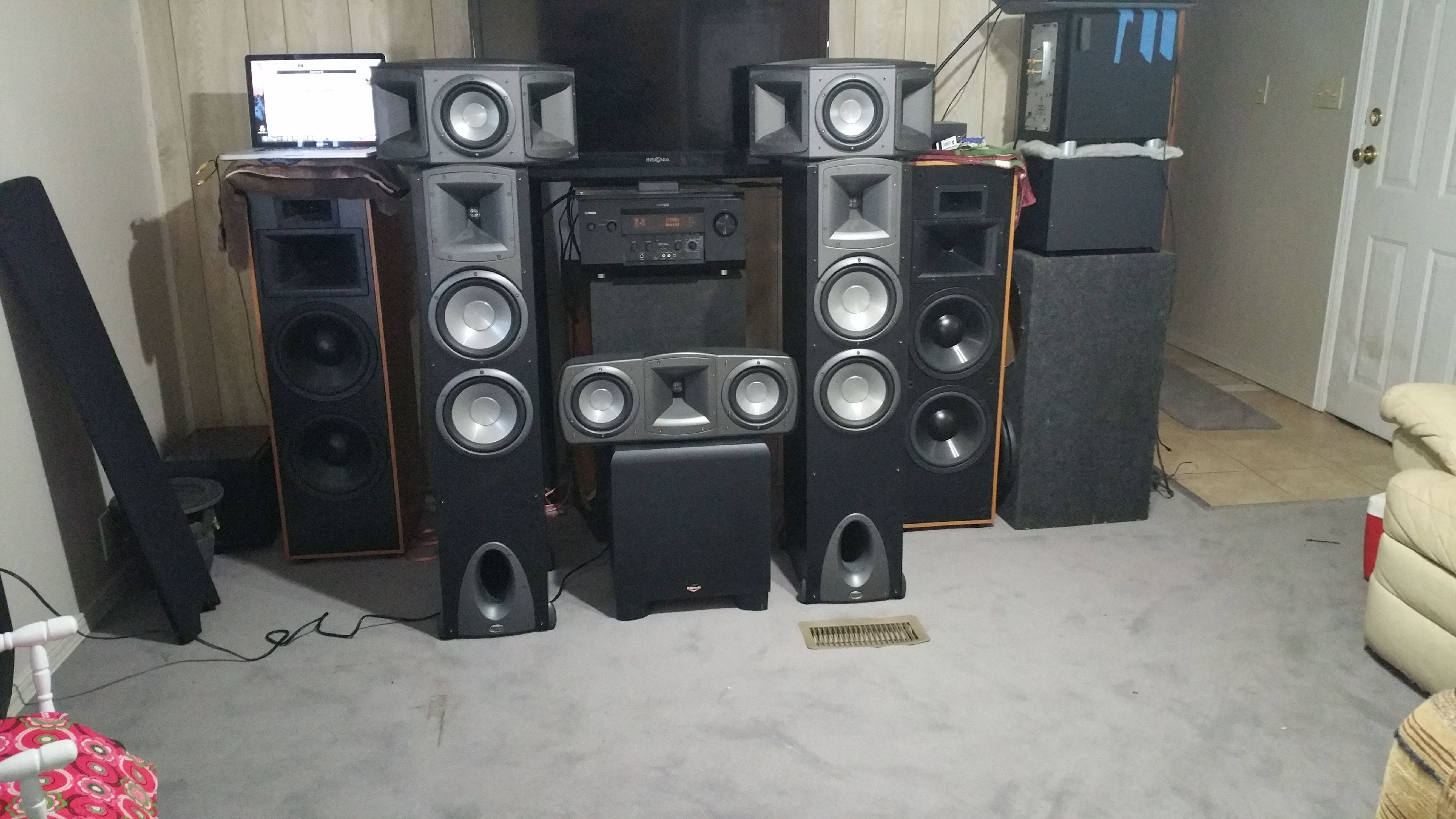 Klipsch 5.1 3 series Synergy F3,S3,C3
