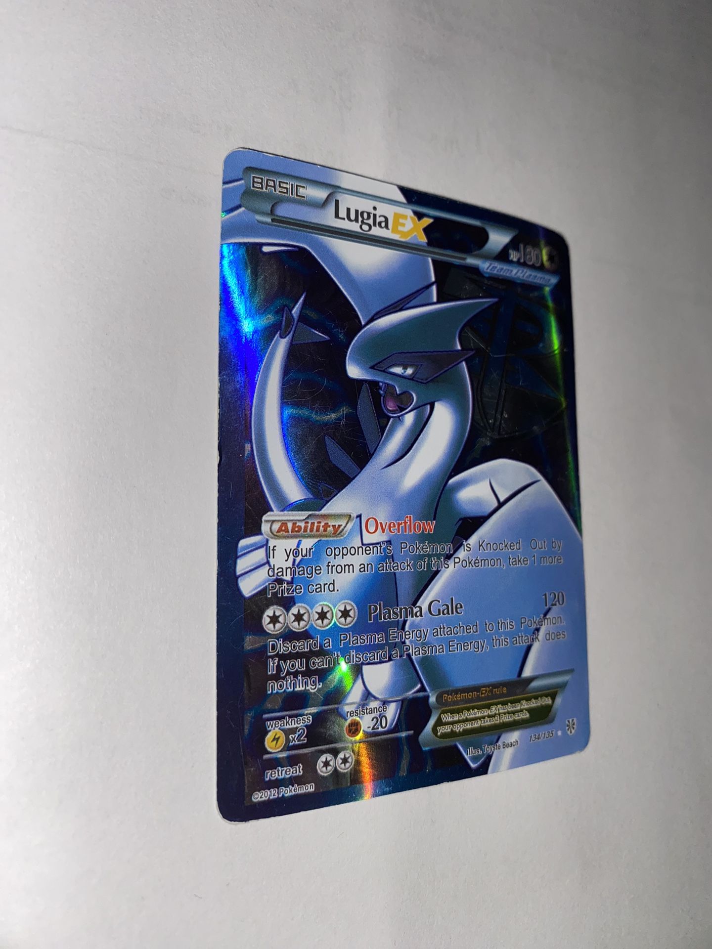 Pokemon Lugia GX Full Art (134/135)