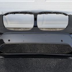 BLACK BMW X3 G01 2018 2019 2020 2021 ORIGINAL FRONT BUMPER