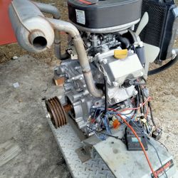 I Can Test It!!!Kawasaki FD791 Engine For Tractor Or Wood Chipper 