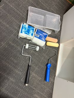 Paint Roller Kit with Tray and Covers