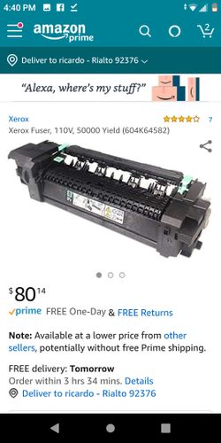 Xerox Fuser
