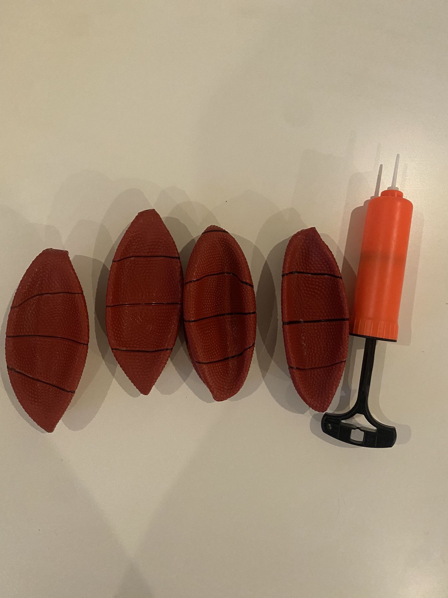 Mini Basketballs And Pump