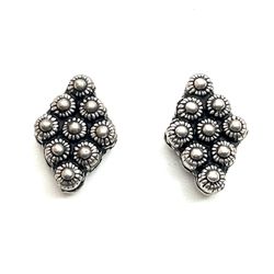 2- 18mm Sterling Bali Beads