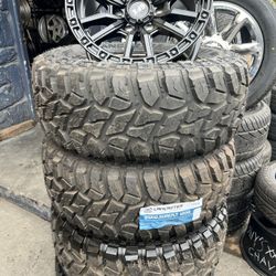 17x9 Rims And Tires Off Road Wheels 6 Lugs