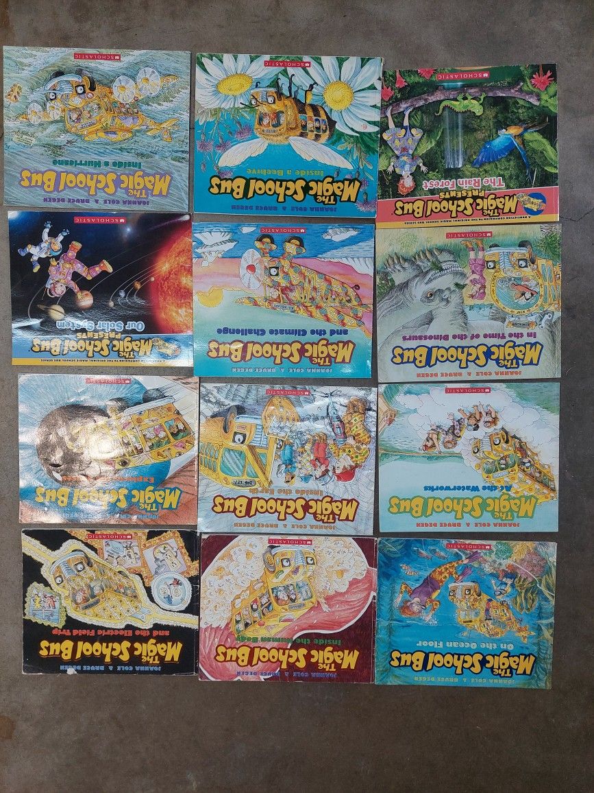 Magic School Bus Books All