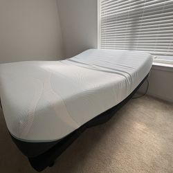 Tempur-Pedic Mattress And Adjustable Bedframe