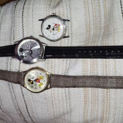Vintage Mickey Mouse Watches And Highly Collectible