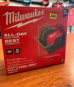 Milwaukee new laser M12
