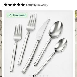 Zwilling 45 Piece Silverware Set - Brand New/In box 